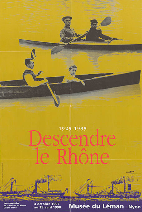 Descendre le Rhône, Musée du Léman, Nyon