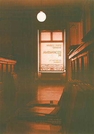 Ambiances 74, 27 Artistes Suisses, Musée Rath, Genève