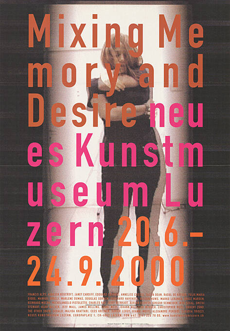 Mixing Memory and Desire, neues Kunstmuseum Luzern