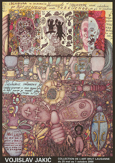 Vojislav Jakić, Collection de l’art brut, Lausanne