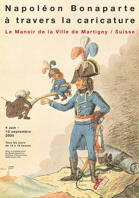 Napoléon Bonaparte à travers la caricature, Manoir de la Ville de Martigny