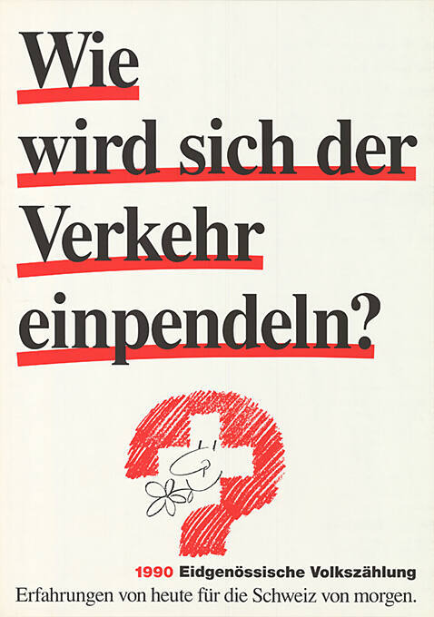 Wie wird sich der Verkehr einpendeln? Eidgenössische Volkszählung