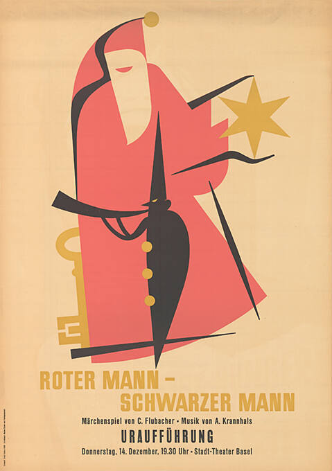 Roter Mann – Schwarzer Mann, Stadt-Theater Basel