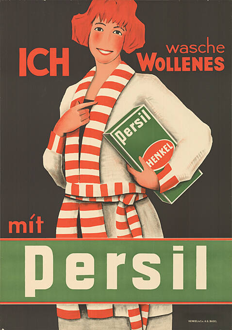 Ich wasche Wollenes mit Persil