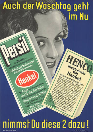 Persil, Henco, Auch der Waschtag geht im Nu, nimmst Du diese 2 dazu!