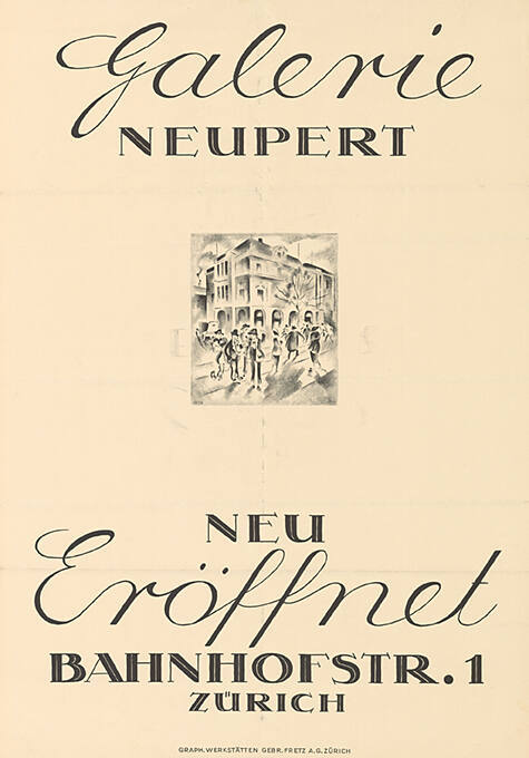 Galerie Neupert, Neu Eröffnet