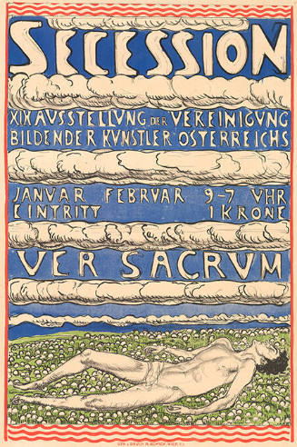 Secession, XIX Ausstellung der Vereinigung Bildender Künstler Österreichs, Ver Sacrum