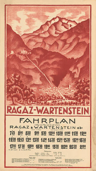 Ragaz-Wartenstein, Fahrplan