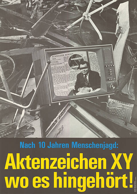 Nach 10 Jahren Menschenjagd: Aktenzeichen XY wo es hingehört!