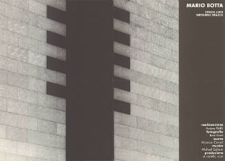 Mario Botta, Senza luce nessuno spazio, Andreas Pfäffli