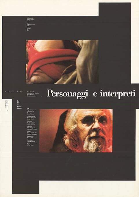 Personaggi e interpreti, un film di Heinz Bütler