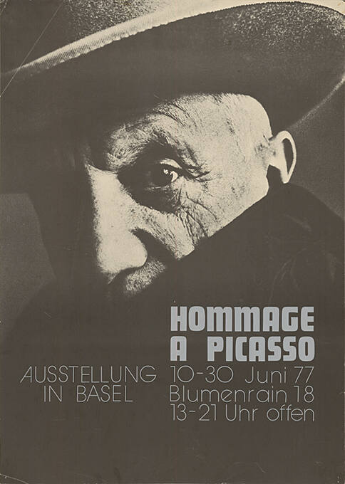 Hommage à Picasso, Blumenrain 18, Basel