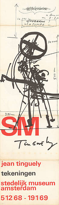 SM Jean Tinguely, Tekeningen, Stedelijk Museum Amsterdam