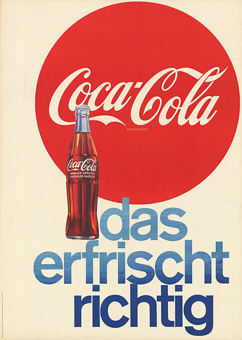 Coca-Cola, das erfrischt richtig