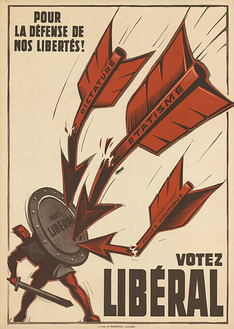 Pour la défense de nos libertés, Votez libéral