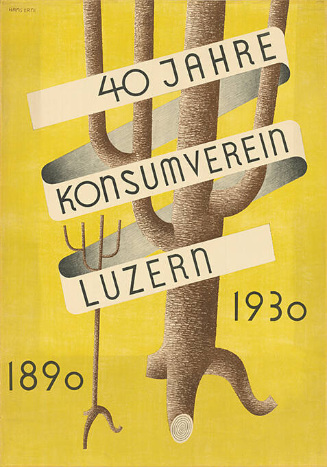 40 Jahre Konsumverein Luzern 1890, 1930