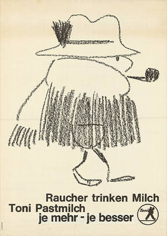 Raucher trinken Milch, Toni Pastmilch, je mehr – je besser