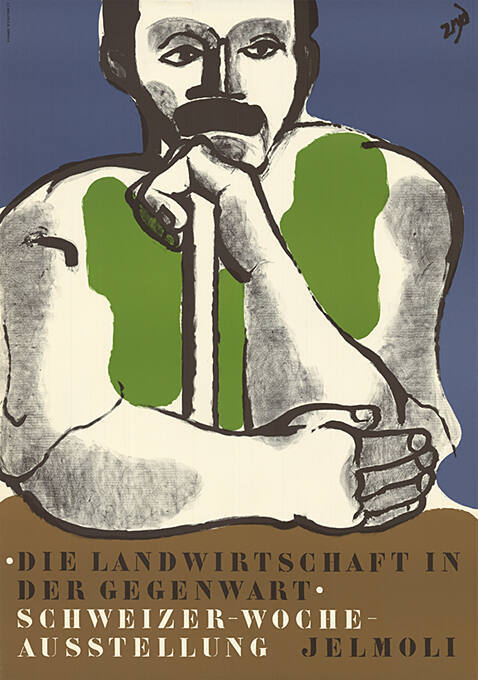 Die Landwirtschaft in der Gegenwart, Schweizer-Woche-Ausstellung, Jelmoli, Zürich