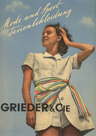 Mode und Sport, Ferienbekleidung, Grieder & Cie