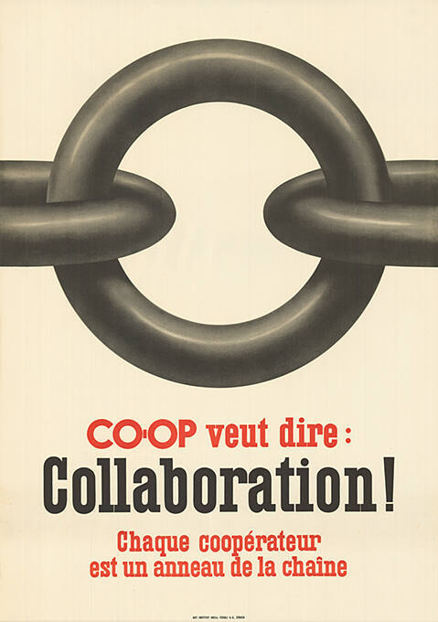 Co-op veut dire: Collaboration! Chaque coopérateur est un anneau da la chaîne