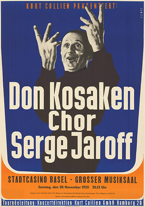 Don Kosaken Chor, Stadtcasino Basel