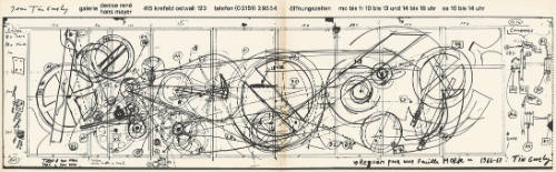 Jean Tinguely, Galerie Denise René, Hans Mayer, Krefeld