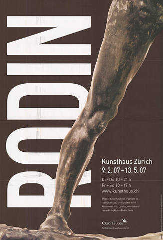 Rodin, Kunsthaus Zürich