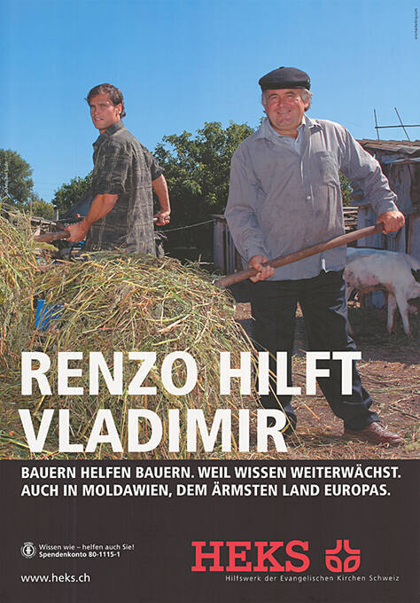 Renzo hilft Vladimir, HEKS