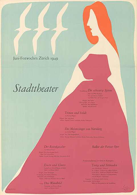 Juni-Festwochen Zürich 1949, Stadttheater