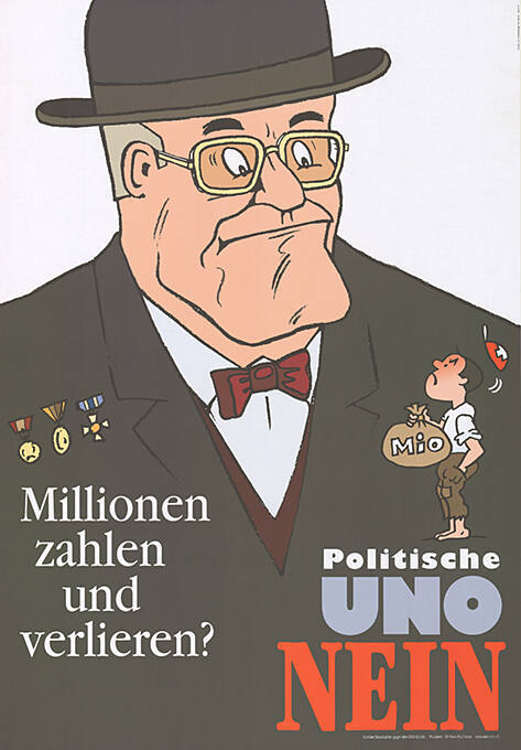 Millionen zahlen und verlieren? Politische UNO Nein