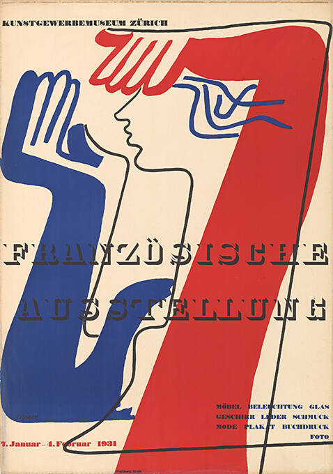 Französische Ausstellung, Kunstgewerbemuseum Zürich