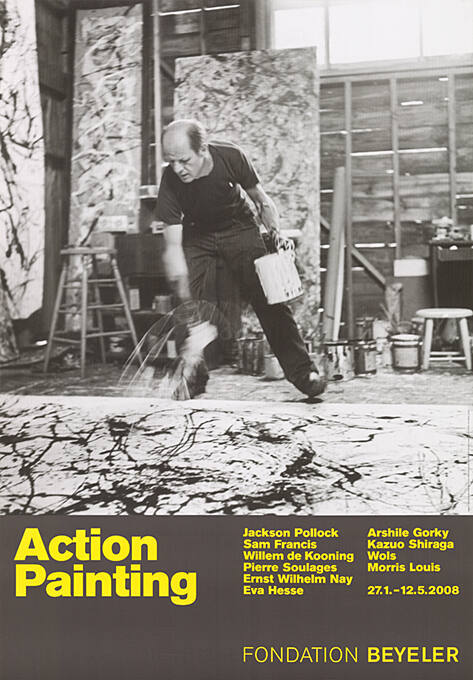 Action Painting, Fondation Beyeler