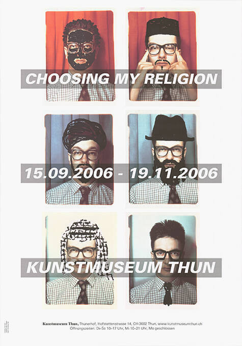 Choosing my religion, Kunstmuseum Thun