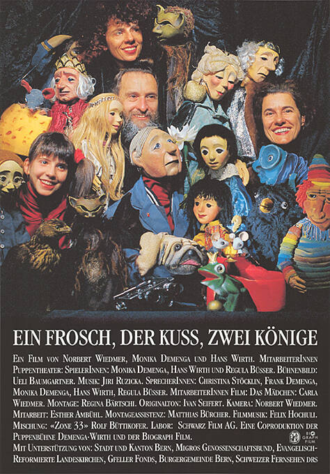 Ein Frosch, Der Kuss, Zwei Könige, Norbert Wiedmer, Monika Demenga und Hans Wirth