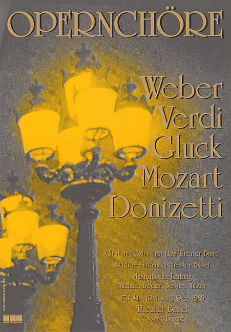 Opernchöre, Weber, Verdi, Gluck, Mozart, Donizetti, Theater Basel