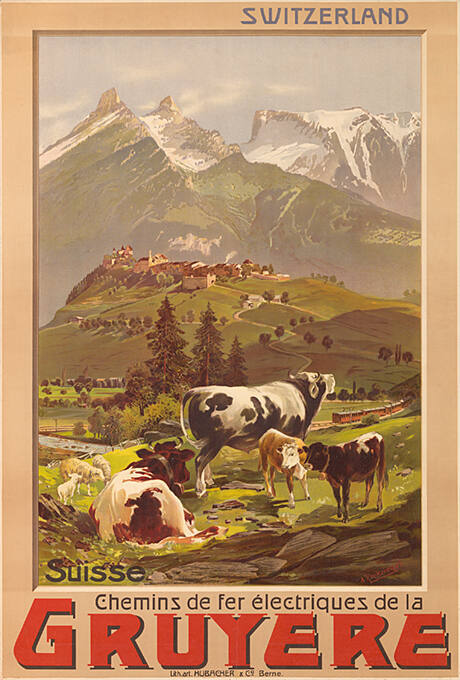 Switzerland, Chemins de fer électriques de la Gruyère