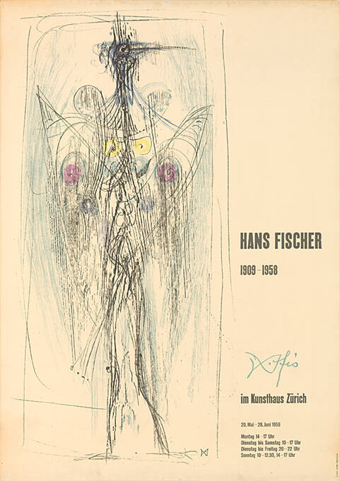 Hans Fischer, Kunsthaus Zürich