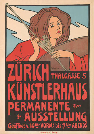 Zürich Künstlerhaus, permanente Ausstellung