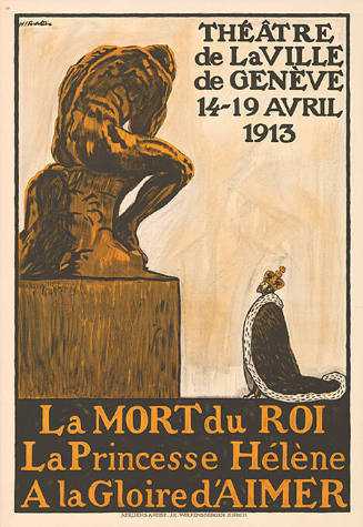 La Mort du Roi, La Princesse Hélène, A la Gloire d’Aimer, Théâtre de la Ville de Genève