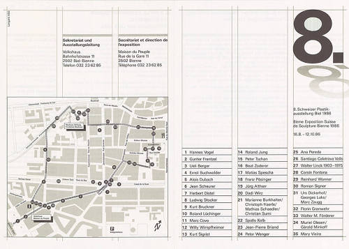 8. Schweizer Plastikausstellung, Biel