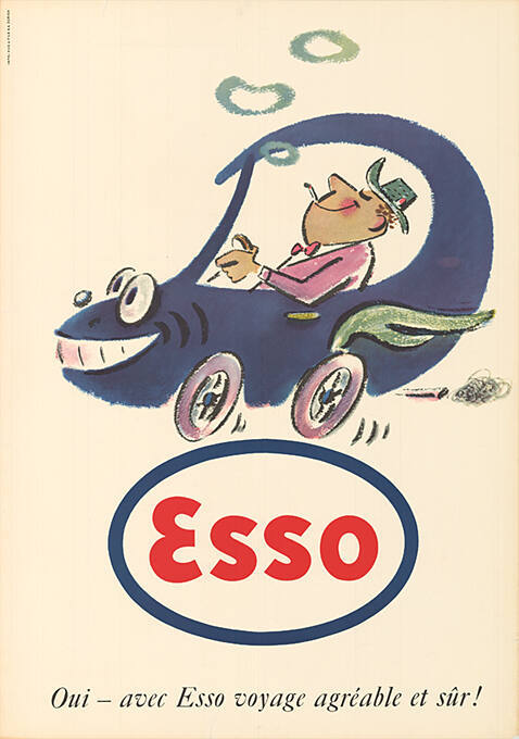 Esso, Oui – avec Esso voyage agréable et sûr!