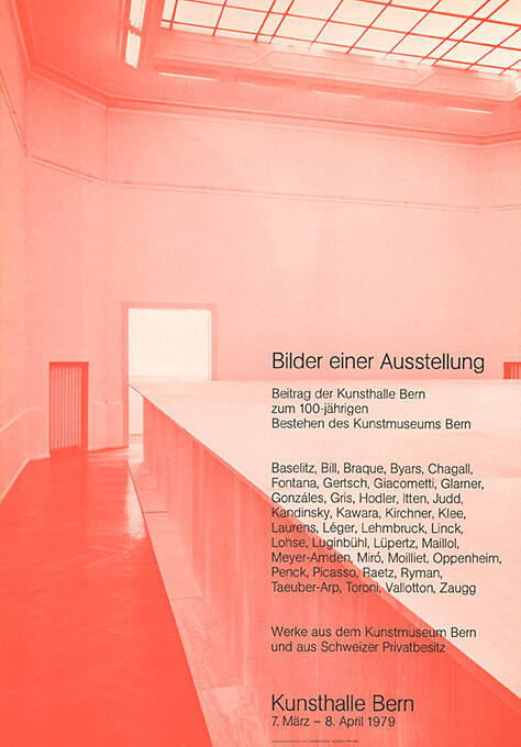 Bilder einer Ausstellung, Kunsthalle Bern