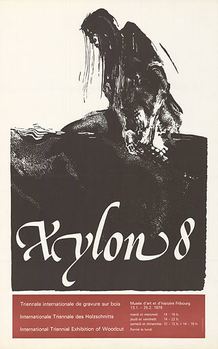 Xylon 8, Triennale internationale de gravure sur bois, Musée d’art et d’histoire Fribourg