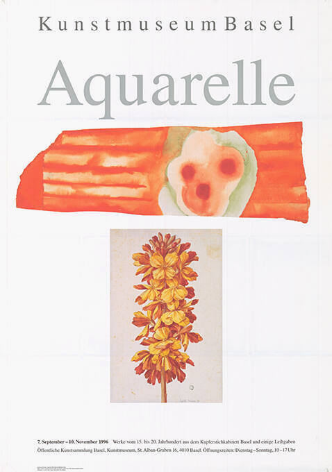 Aquarelle, Kunstmuseum Basel