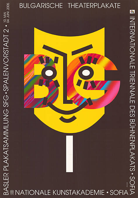 BG, Bulgarische Theaterplakate, Internationale Trienale des Bühnenplakats, Nationale Kunstakademie Sofia, Basler Plakatsammlung SfG