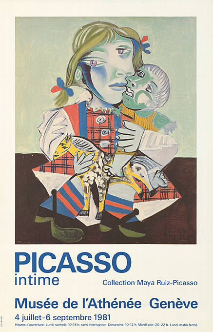 Picasso, intime, Musée de l’Athénée Genève