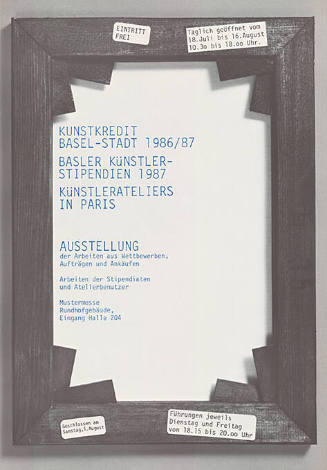 Kunstkredit Basel-Stadt 1986/87, Mustermesse Rundhofgebäude