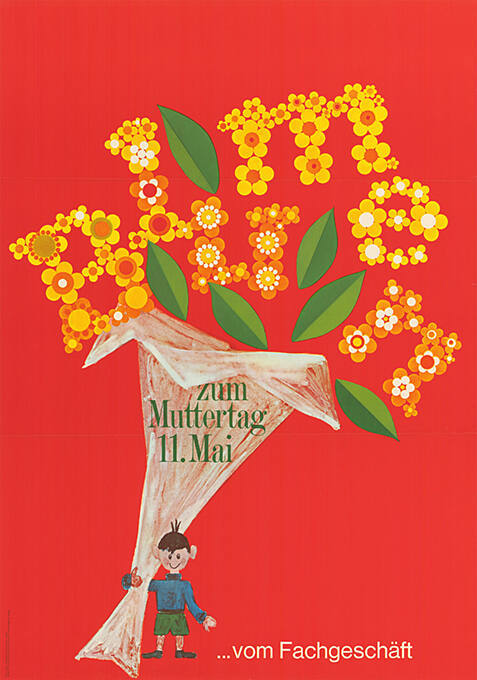 Blumen zum Muttertag, 11. Mai …vom Fachgeschäft