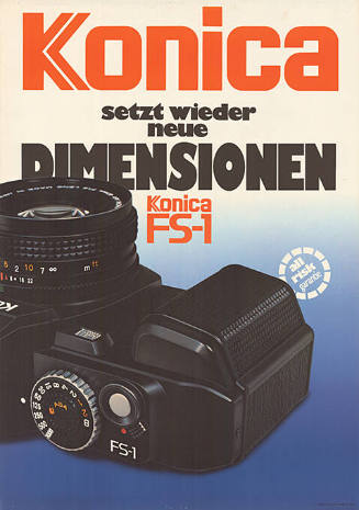 Konica setzt wieder neue Dimensionen. Konica FS-1