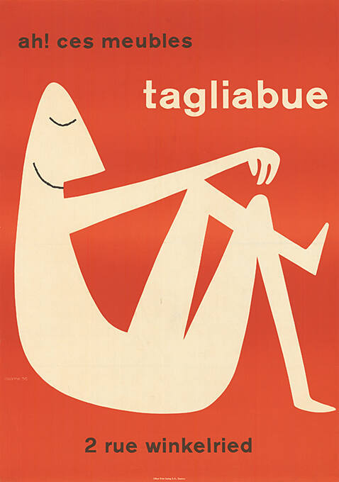 Ah! Ces meubles, Tagliabue